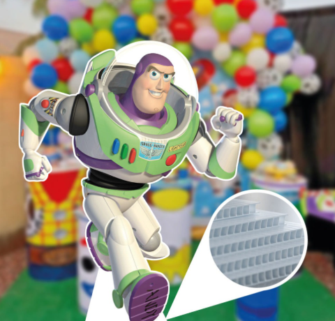 Coroplast 120x100 cm