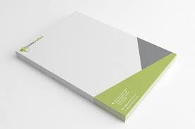 Hojas membretadas color bond 120gr