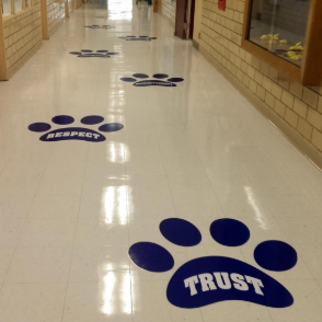 Laminado floor graphic (*140)