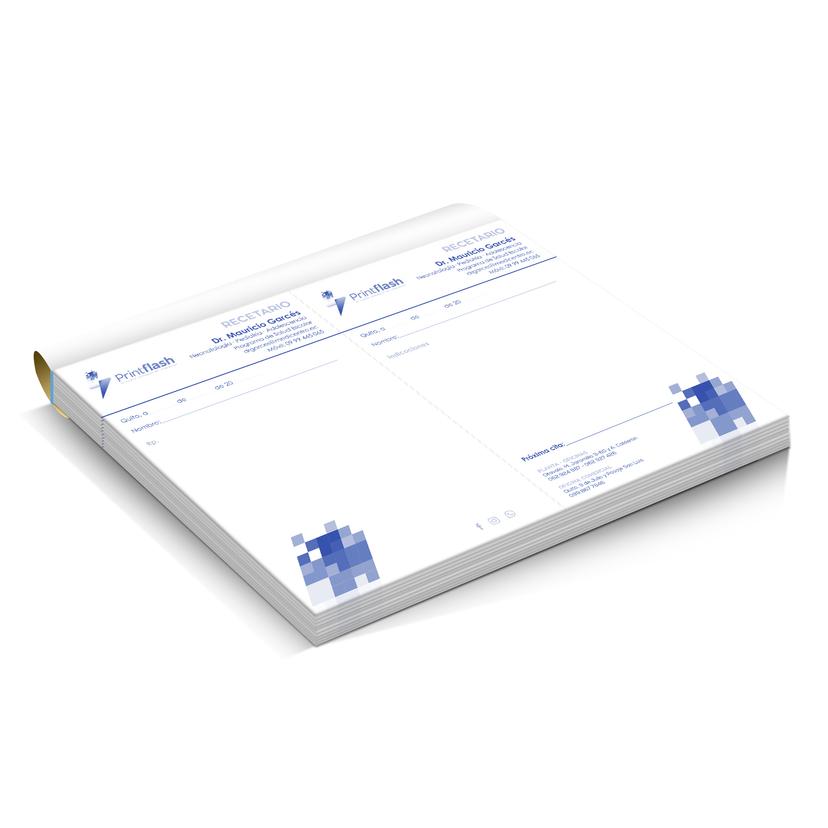 Recetas Medicas media carta bond 90gr