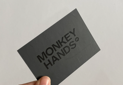 Tarjeta laminadas mate