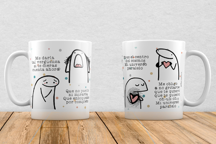 Taza blanca 11 oz 9x20cm