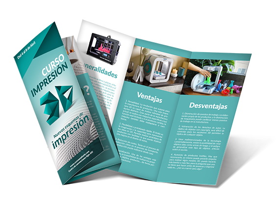 Tripticos para cotización de impresión en Prime Design