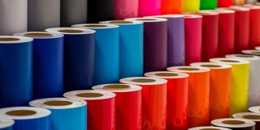 Vinil color impreso