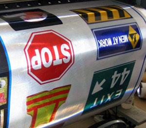 Vinil Reflejante 3m con suaje