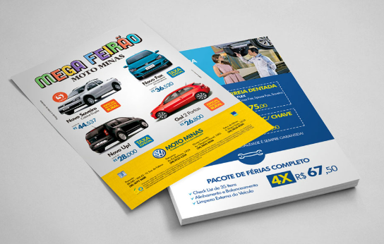Volantes Media Carta para cotización de impresión en Prime Design