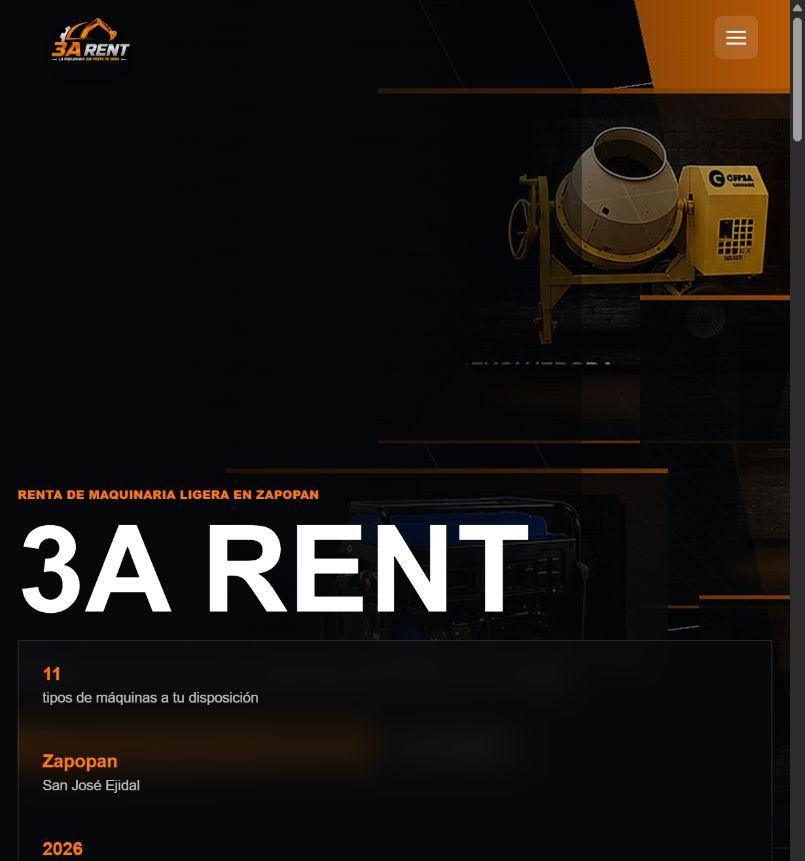 3A RENT en tableta