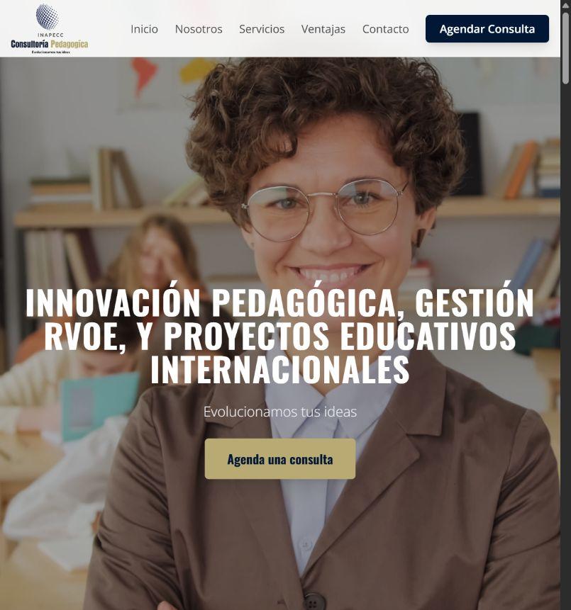 INAPECC Consultoria en tableta