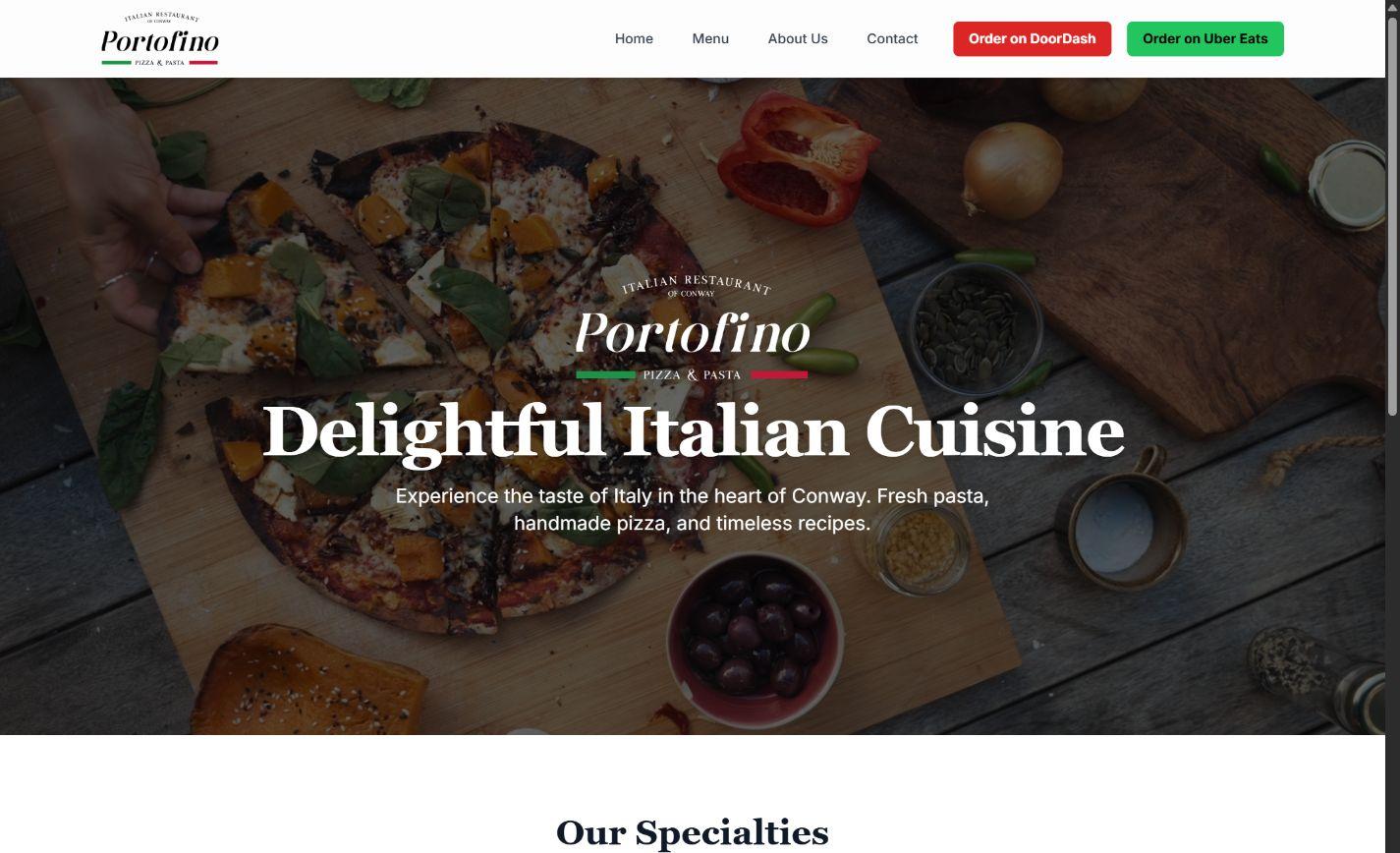 Portofino Conway en computadora