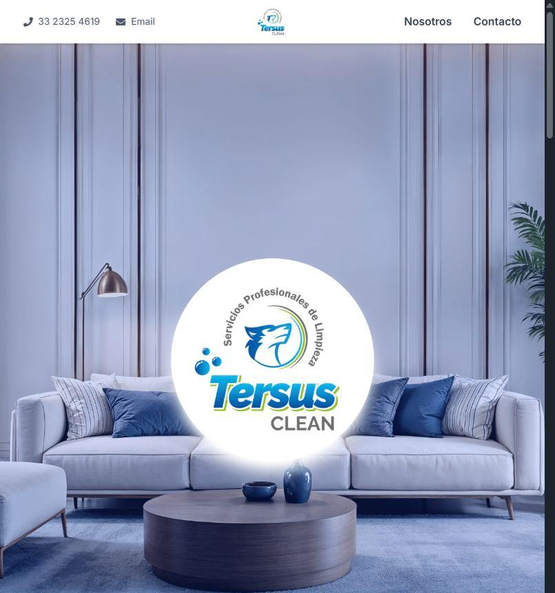 Tersus Clean en tableta