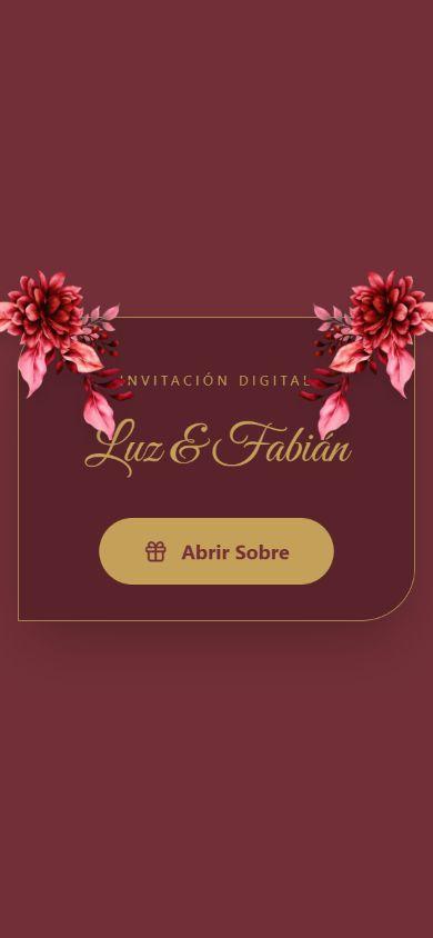 Luz & Fabián en celular
