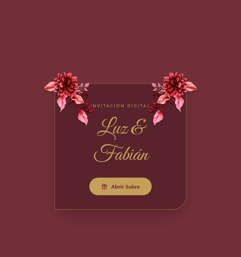 Luz & Fabián en tableta