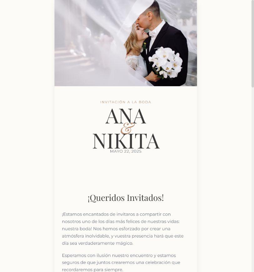 Plantilla Ana en tableta